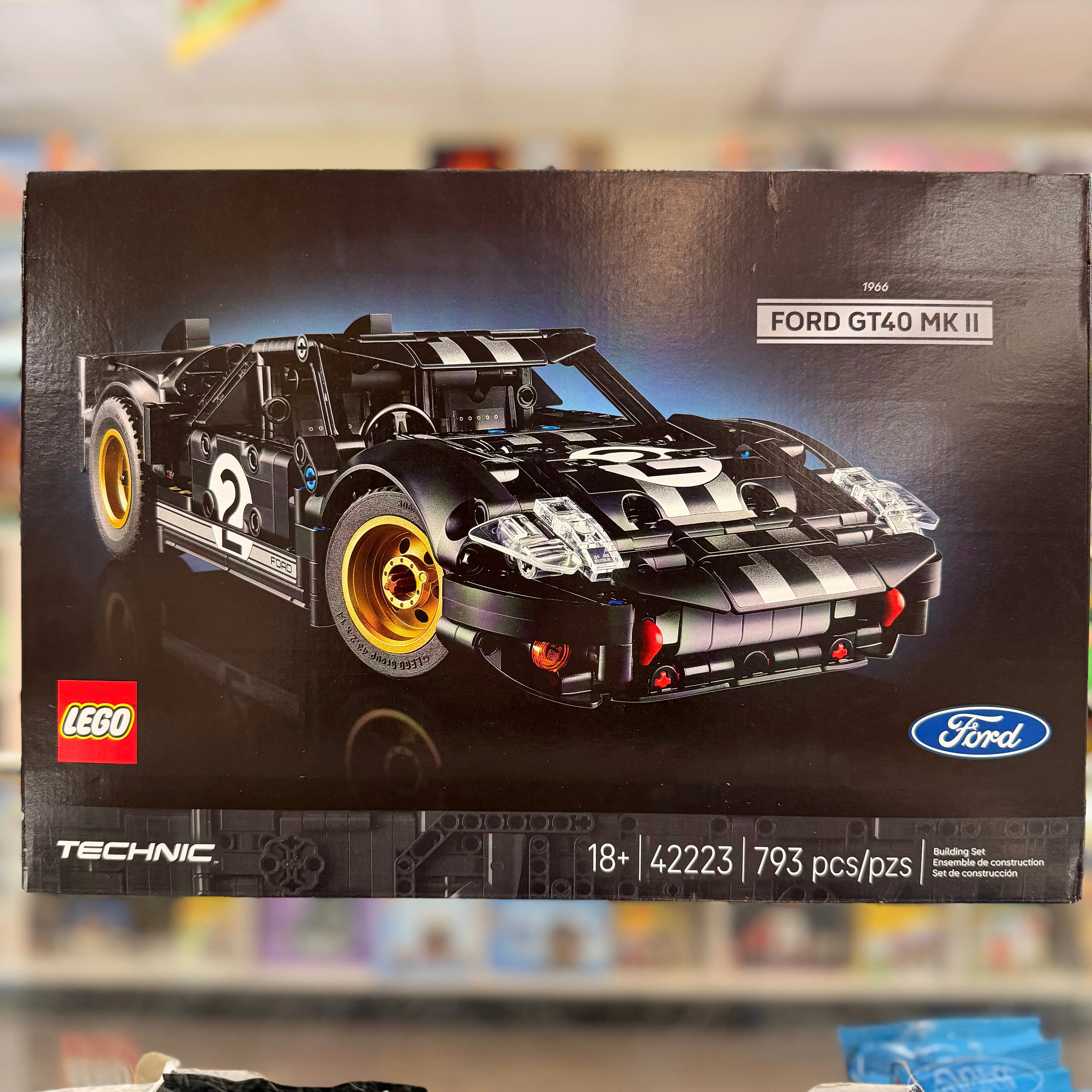 42223 - 1966 Ford GT140 MKII Race Car - EMPTY BOX ONLY