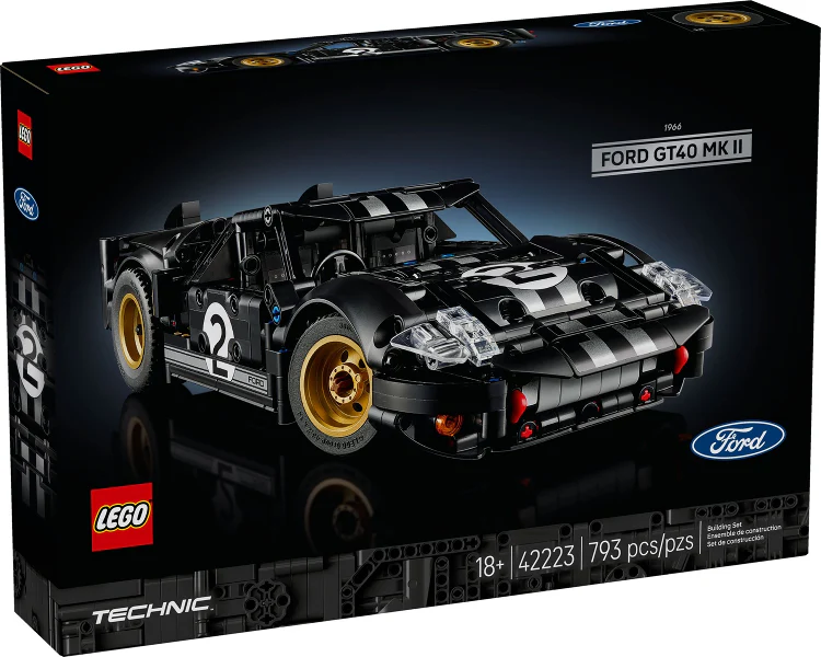 42223 - 1966 Ford GT140 MKII Race Car - EMPTY BOX ONLY - Image 2