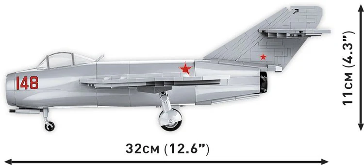 COBI MIG-15 Nato Code "FAGOT "Jet: Set #2416 - Image 3