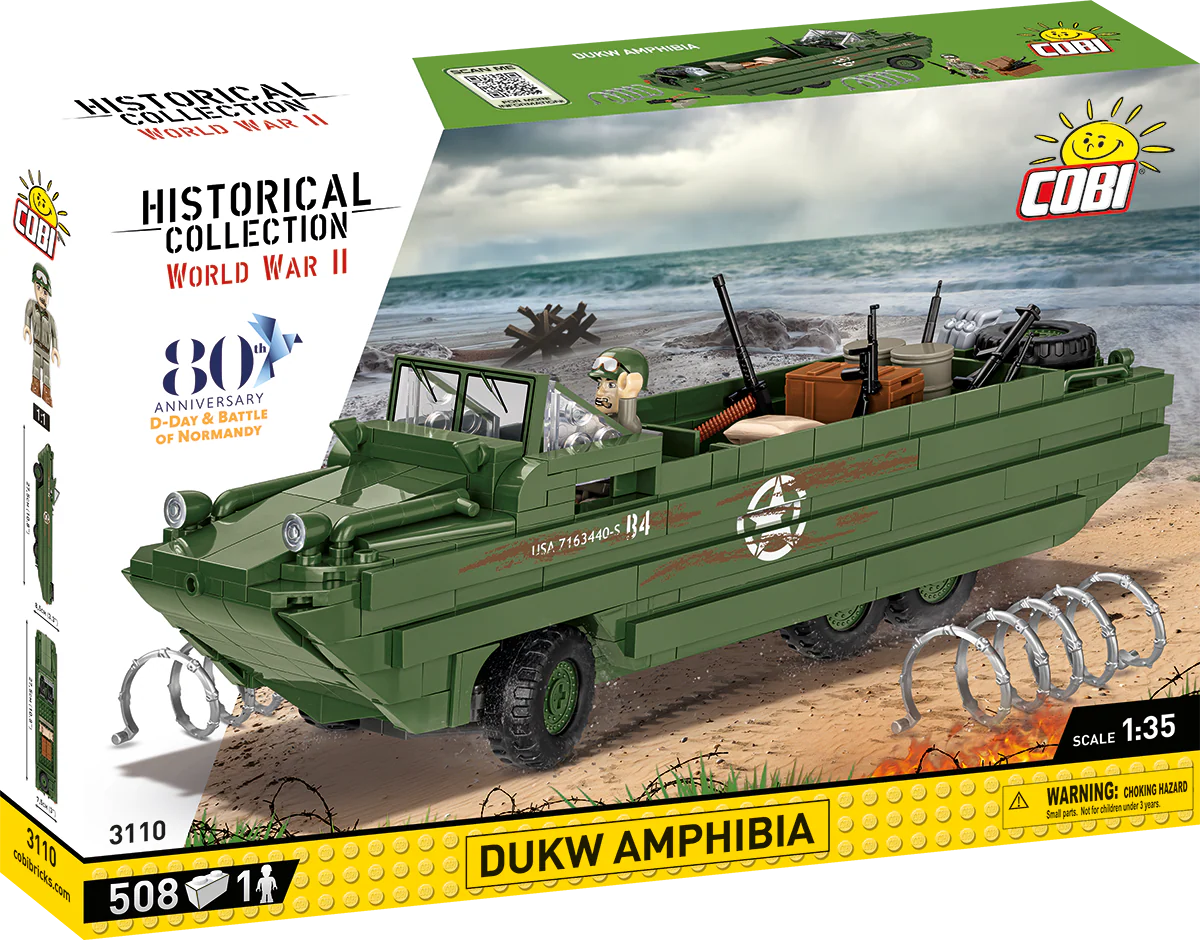 COBI Dukw Amphibia Landing Vehicle: Set #3110