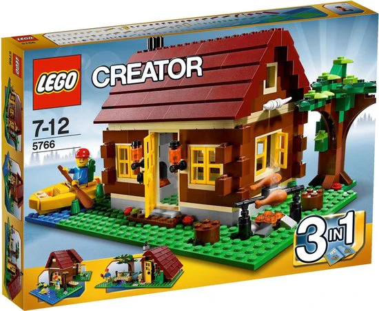 5766 - Log Cabin - EMPTY BOX ONLY