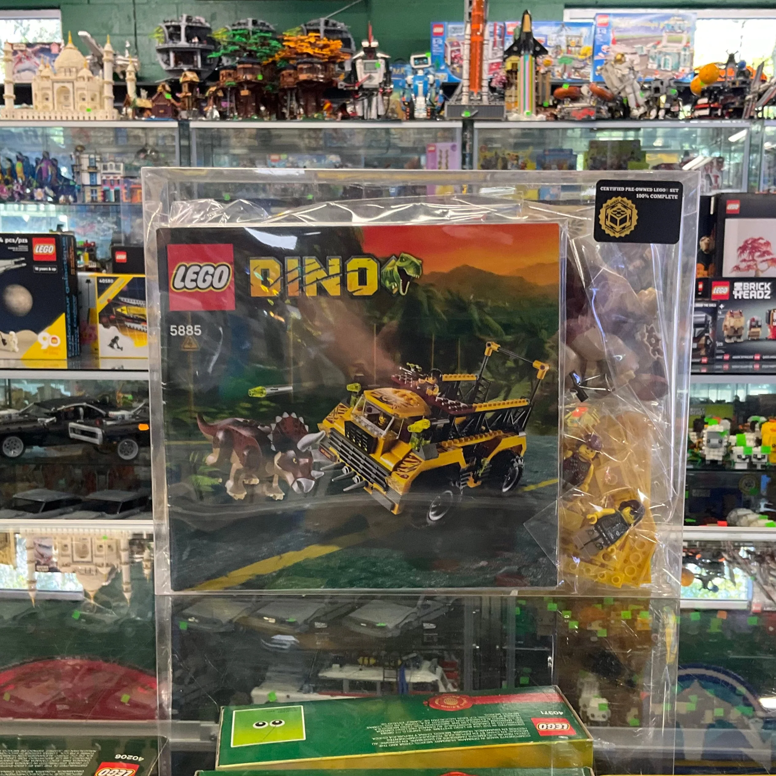5885 - Triceratops Trapper - EMPTY BOX ONLY