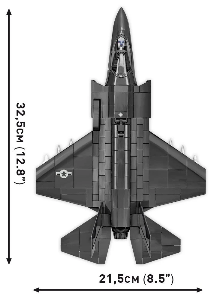 COBI F-35B Lightning II (USAF) Fighter Jet: Set #5829 - Image 3