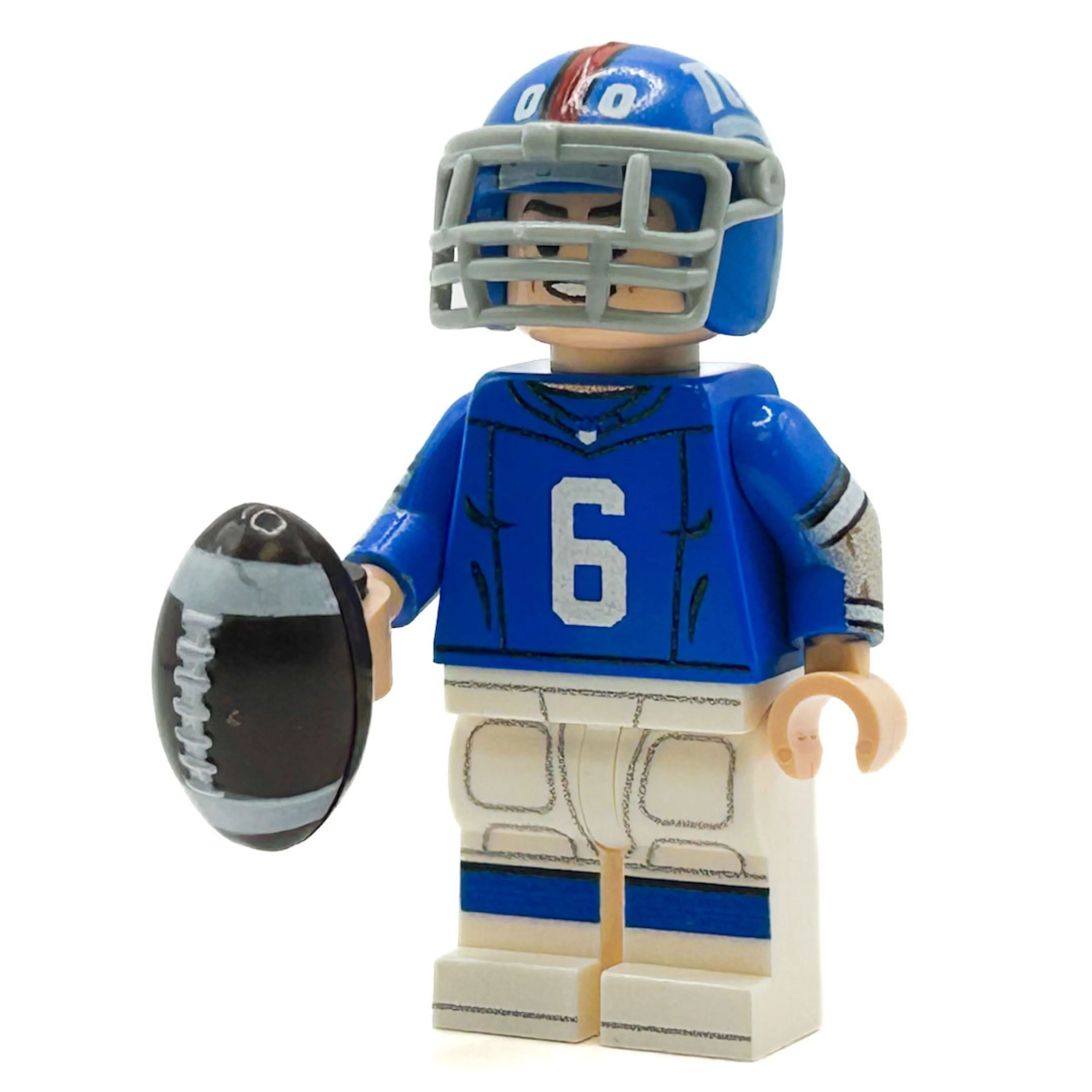 #6 Dart QB NY Football Player Minifig