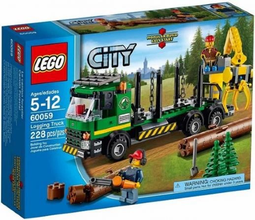 60059 - Logging Truck - EMPTY BOX ONLY - Image 2