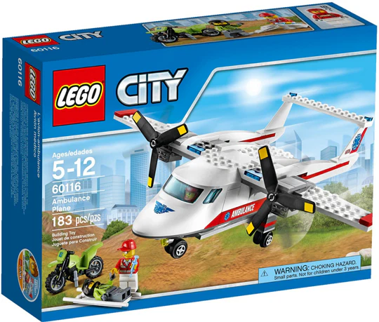 60116 - Ambulance Plane - EMPTY BOX ONLY - Image 2