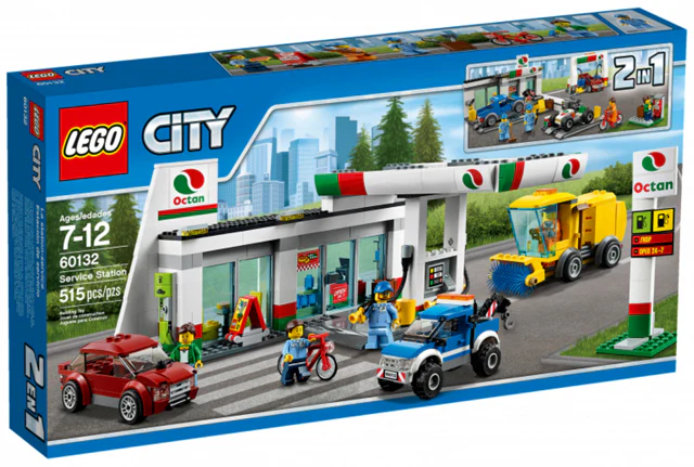 60132 - Service Station - EMPTY BOX ONLY - Image 2