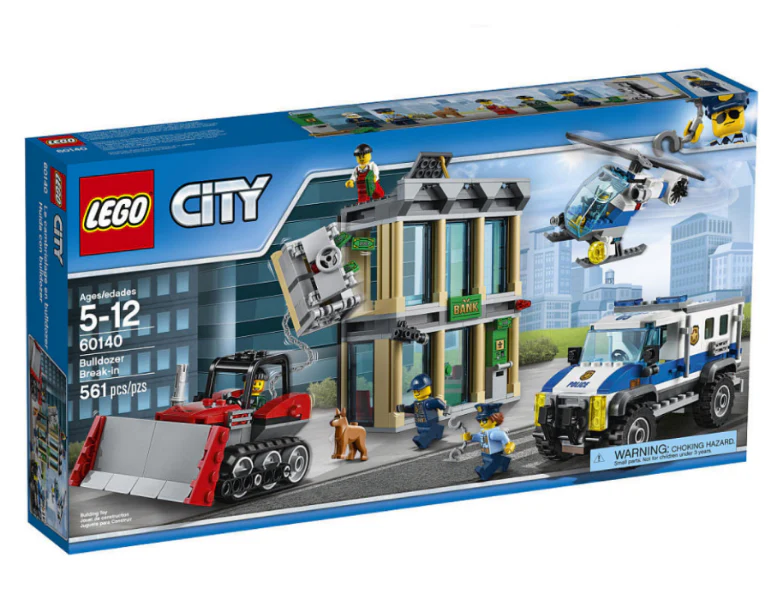 60140 - Bulldozer Break-in - EMPTY BOX ONLY