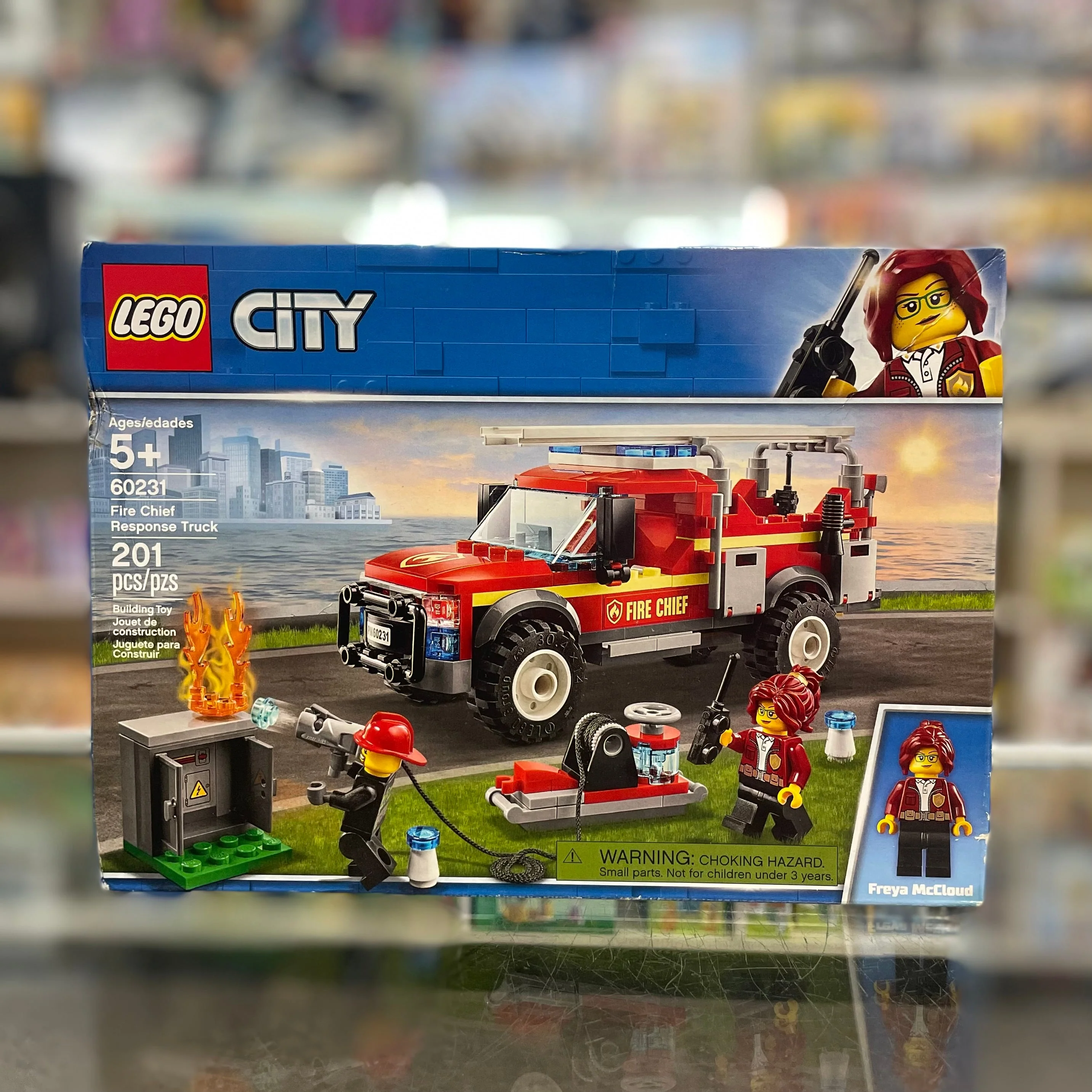 60231 - Fire Chief Response Truck - EMPTY BOX ONLY
