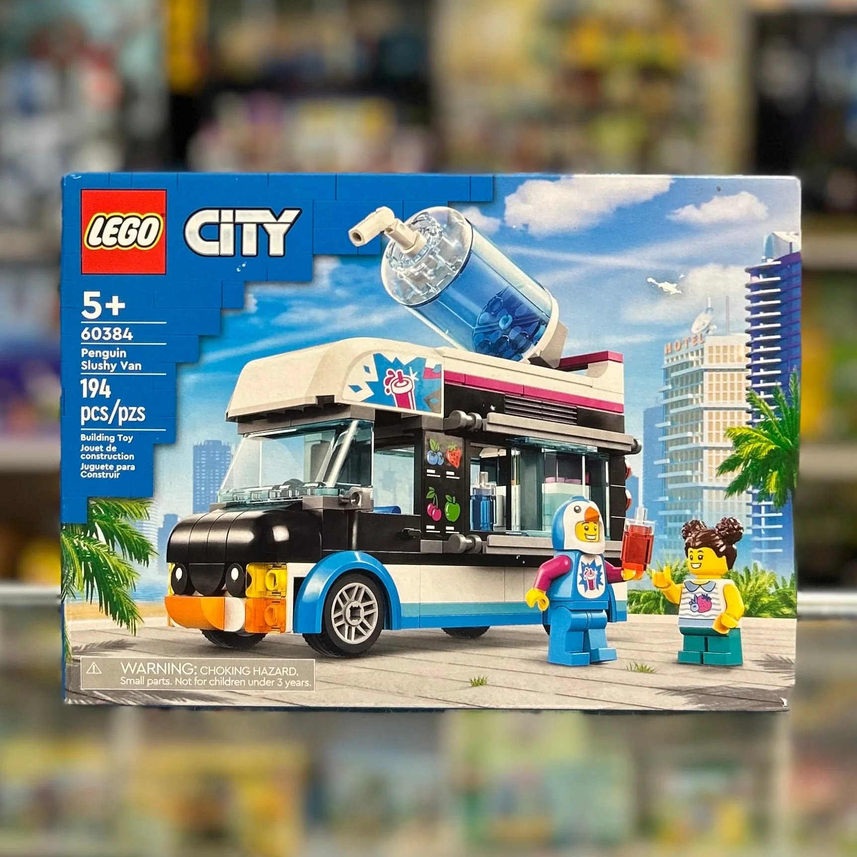 60384 - Penguin Slushy Van - EMPTY BOX ONLY