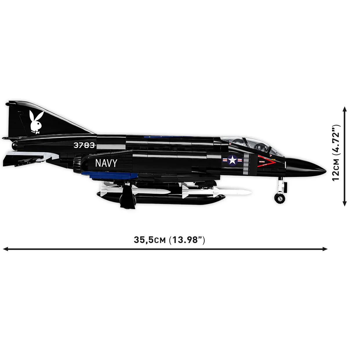 F-4S Phantom II Jet Fighter: COBI Set #5899 - Image 7