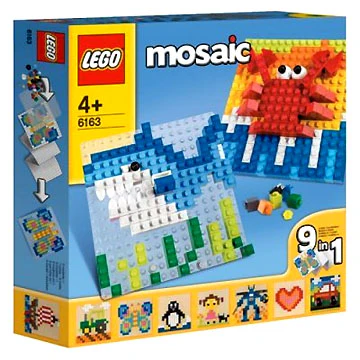 6163 - A World of LEGO Mosaic 9 in 1 - EMPTY BOX ONLY