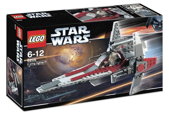 6205 - V-wing Fighter - EMPTY BOX ONLY - Image 2