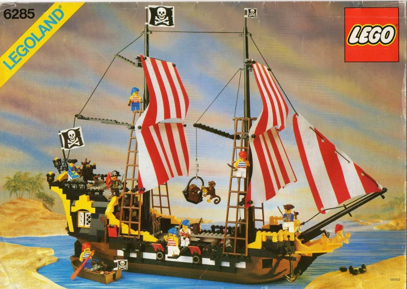 6285-Black Seas Barracuda - INSTRUCTIONS ONLY