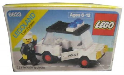 6623 - Police Car - EMPTY BOX ONLY