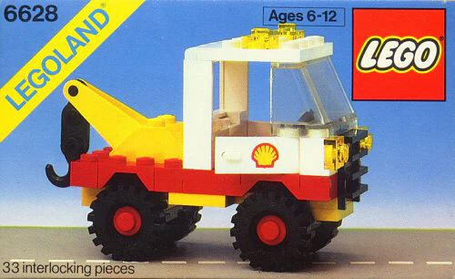6628 - Shell Tow Truck - EMPTY BOX ONLY