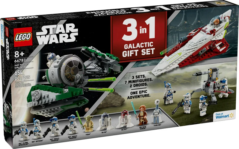 66787 - Star Wars Bundle Pack, 3 in 1 Galactic Gift Set (Sets 75333, 75345, and 75360) - Jedi Masters Gift Set - EMPTY BOX ONLY - Image 2