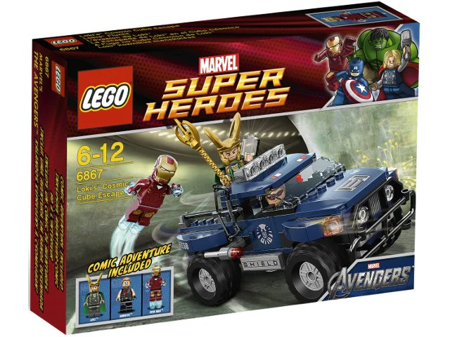 6867 - Loki's Cosmic Cube Escape - EMPTY BOX ONLY - Image 2