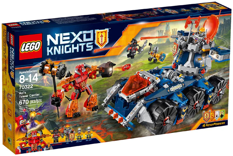 70322 - Axl's Tower Carrier - EMPTY BOX ONLY - Image 2