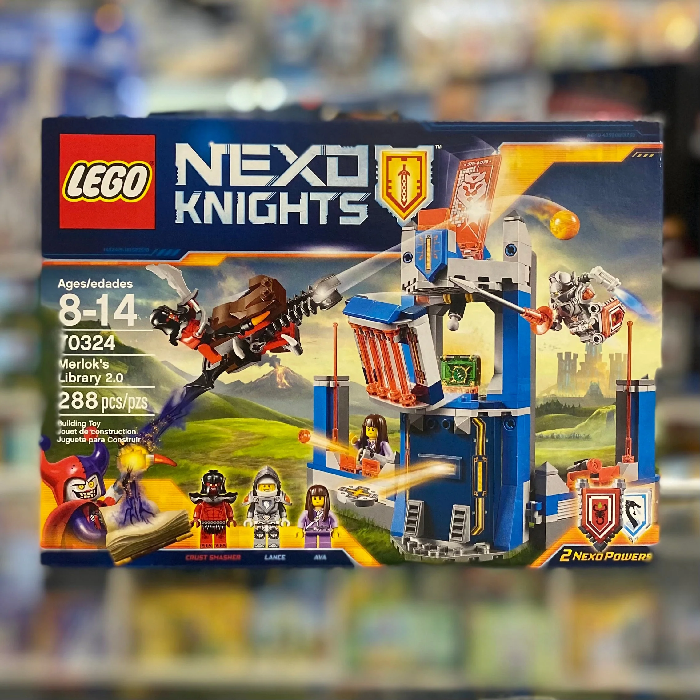 70324 - Merlok's Library 2.0 - EMPTY BOX ONLY