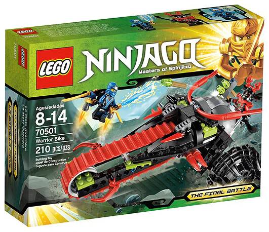 70501 - Warrior Bike - EMPTY BOX ONLY - Image 2