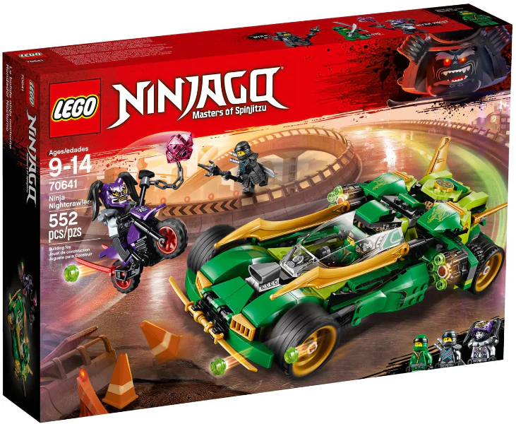 70641 - Ninja Nightcrawler - EMPTY BOX ONLY - Image 2
