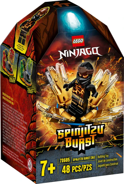 70685 - Spinjitzu Burst Cole - EMPTY BOX ONLY - Image 2
