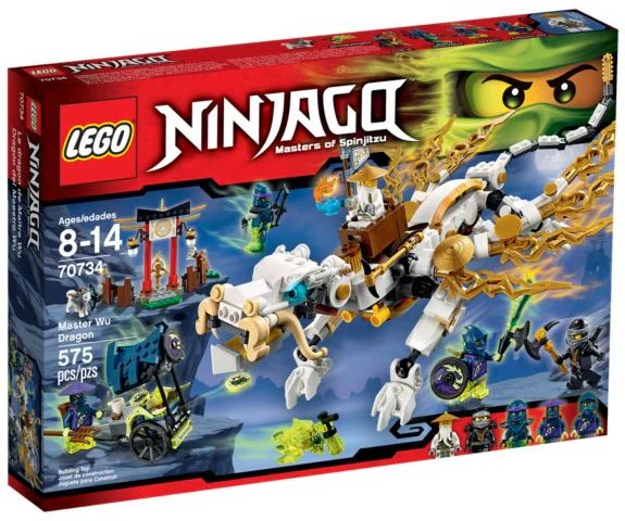 70734 - Master Wu Dragon - EMPTY BOX ONLY - Image 2