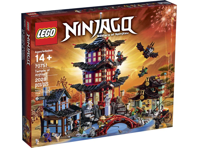 70751 - Temple of Airjitzu - EMPTY BOX ONLY - Image 2