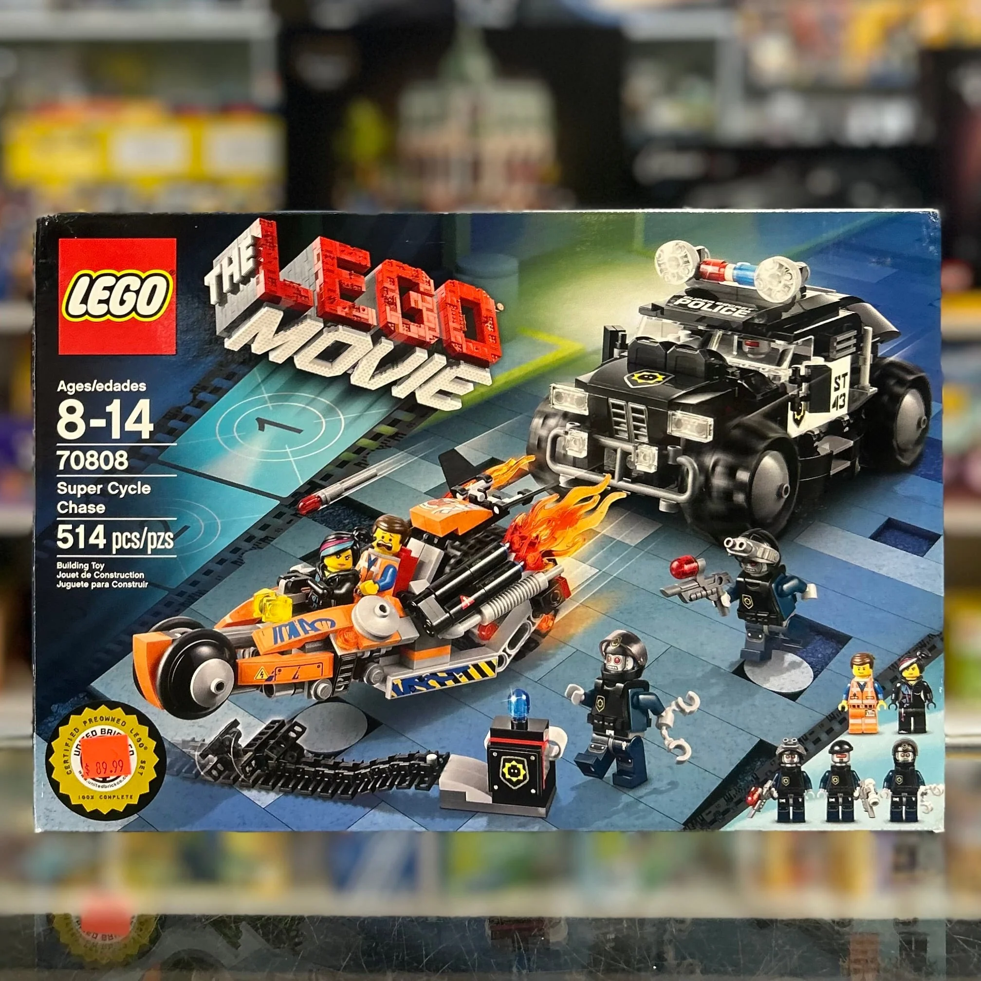 70808 - Super Cycle Chase - EMPTY BOX ONLY