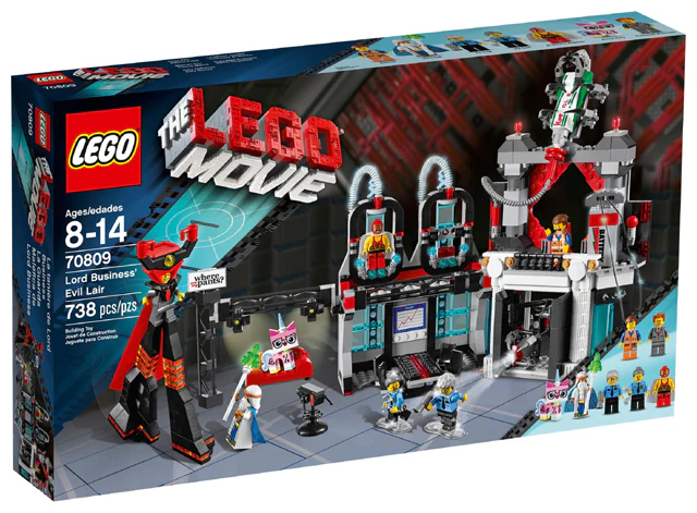 70809 - Lord Business' Evil Lair - EMPTY BOX ONLY - Image 2