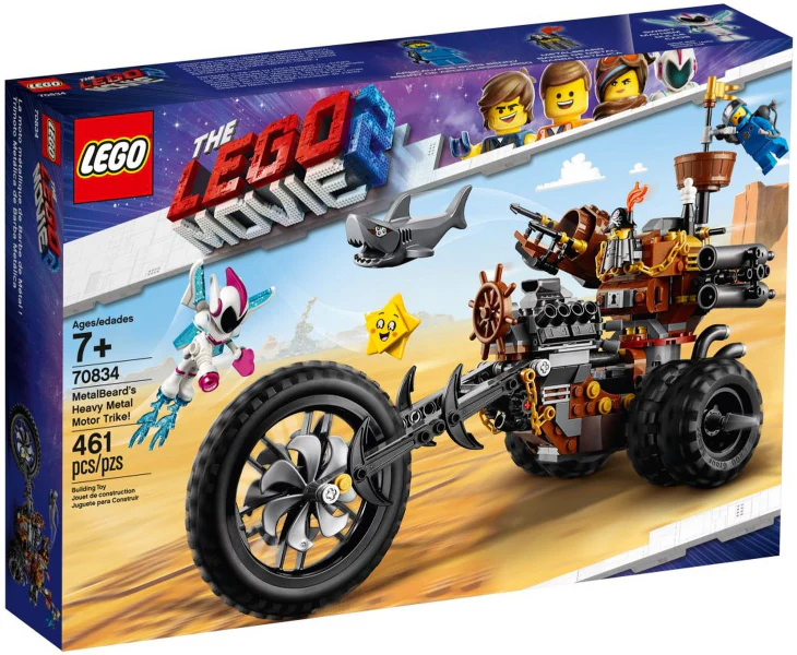 70834 - MetalBeard's Heavy Metal Motor Trike! - EMPTY BOX ONLY