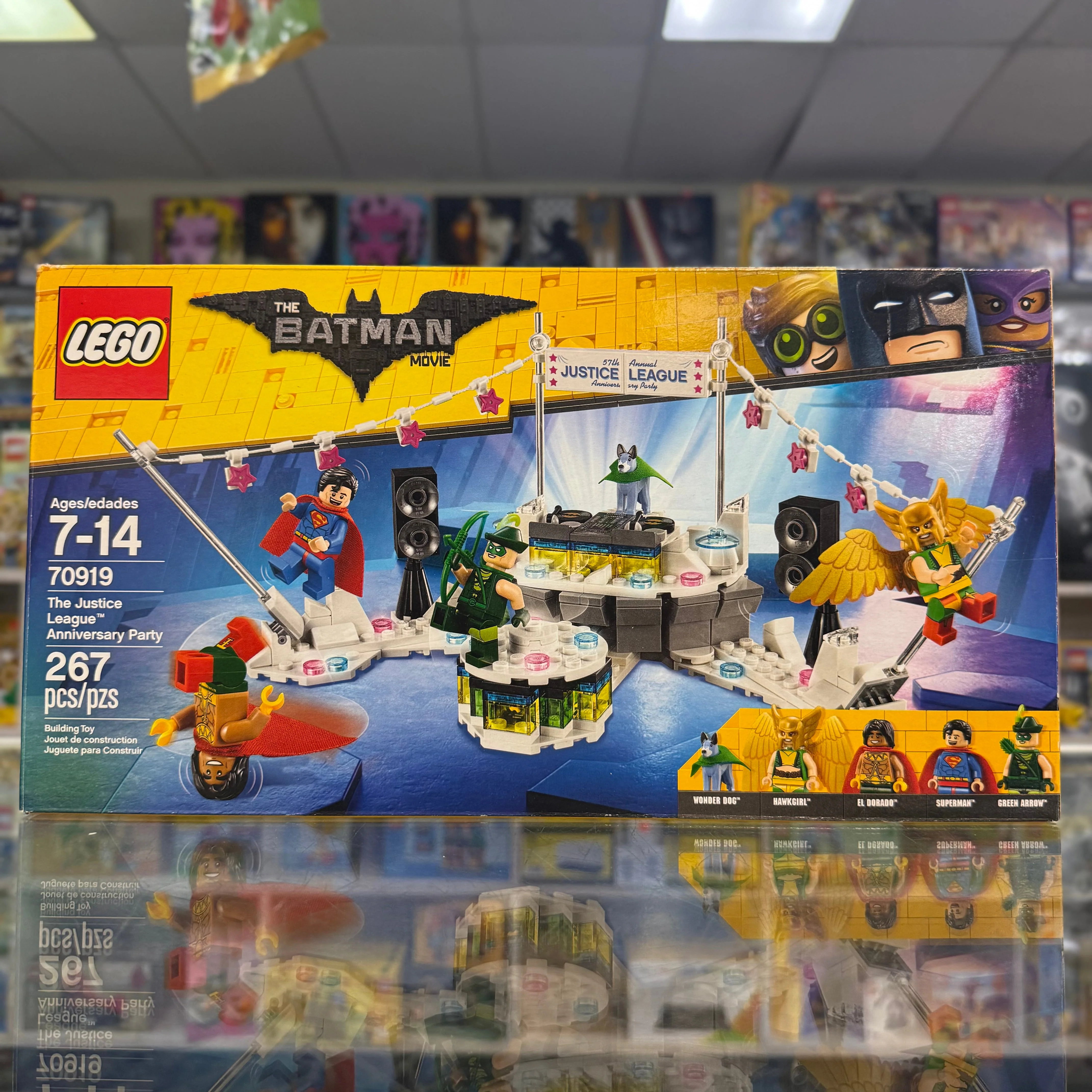 70919 - The Justice League Anniversary Party - EMPTY BOX ONLY