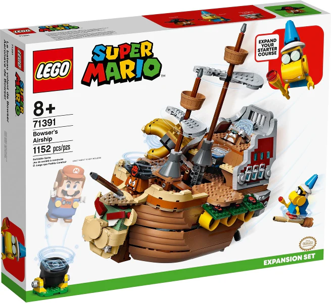 71391 - Bowser's Airship - Expansion Set - EMPTY BOX ONLY - Image 2