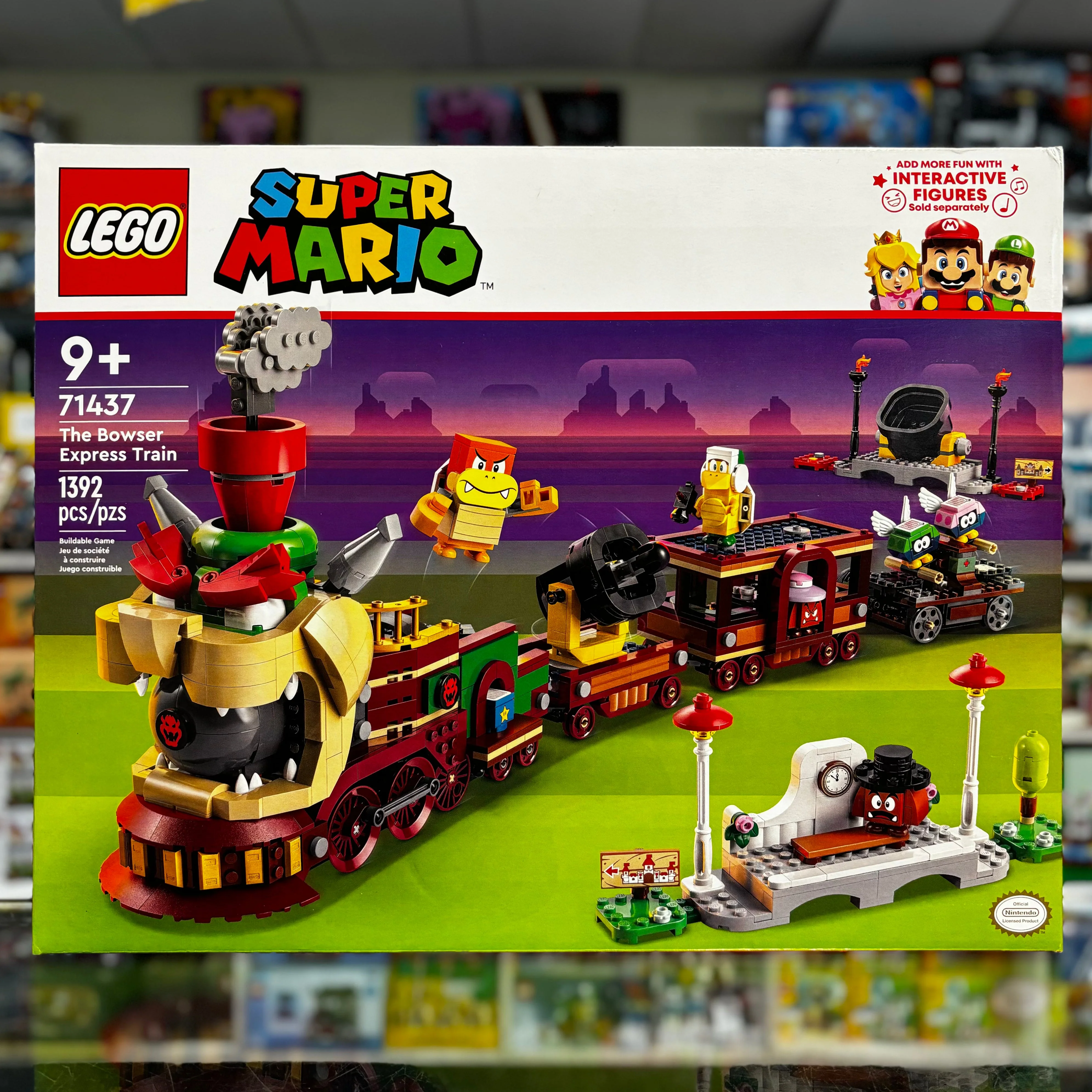 71437 - The Bowser Express Train - EMPTY BOX ONLY