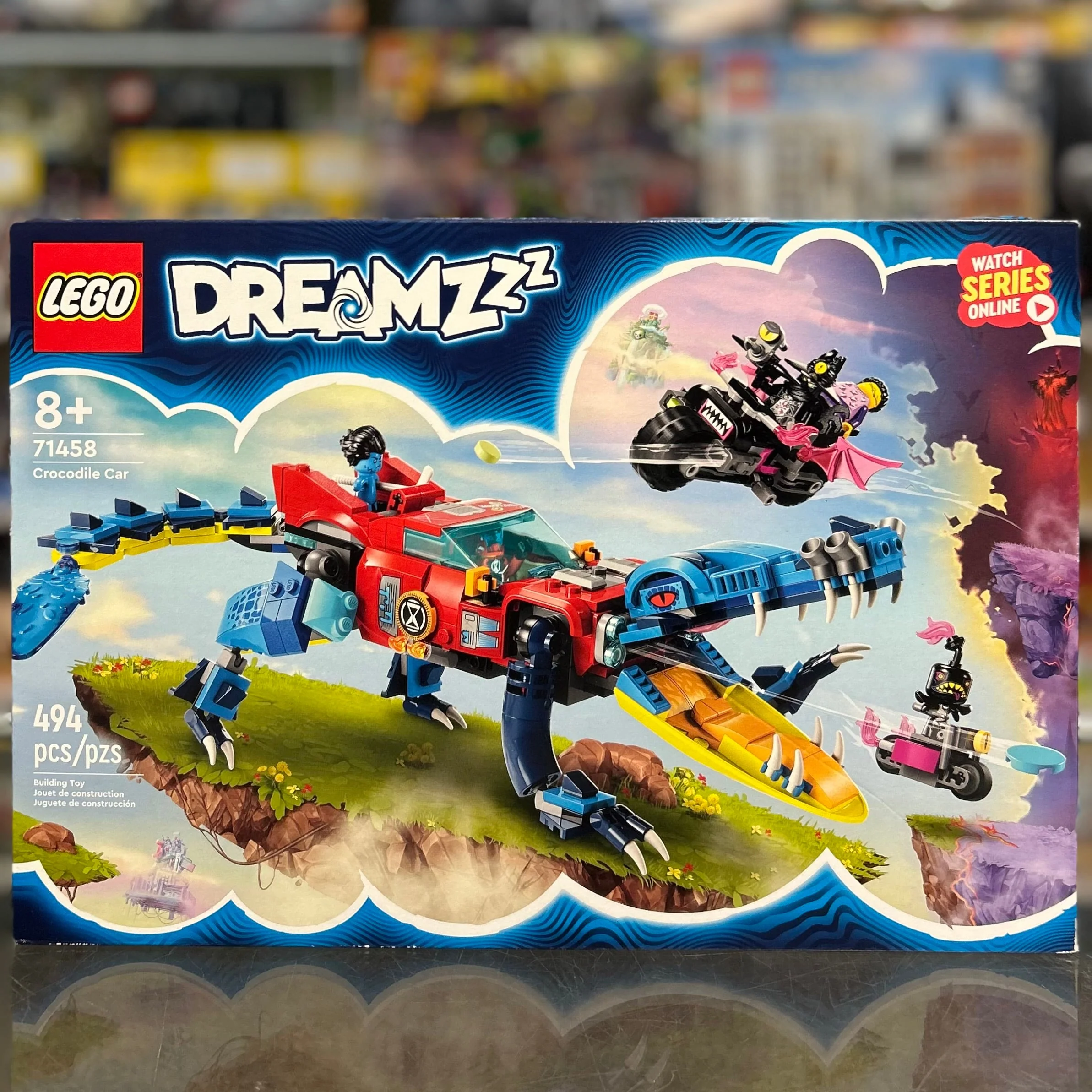 71458 - Crocodile Car - EMPTY BOX ONLY