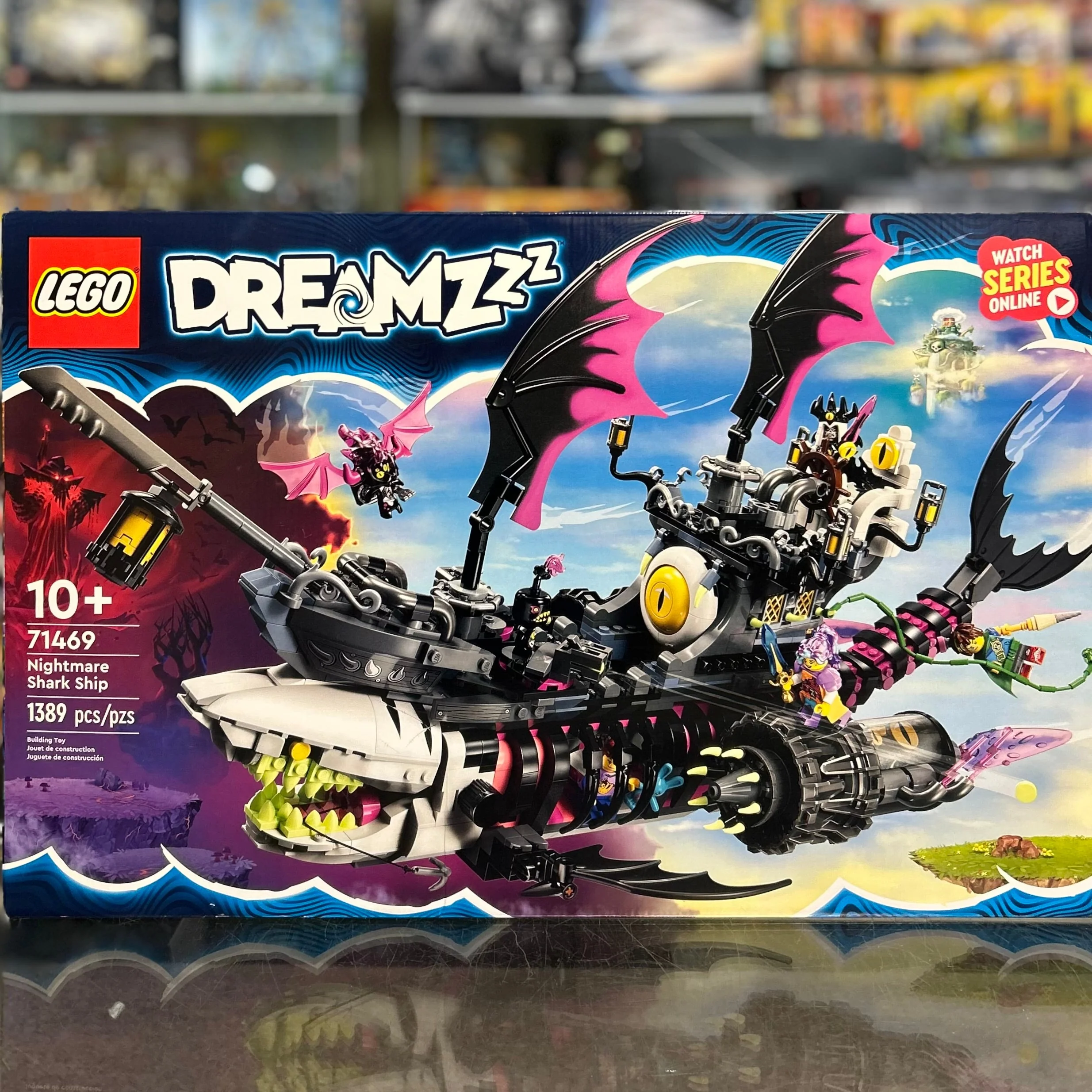 71469 - Nightmare Shark Ship - EMPTY BOX ONLY