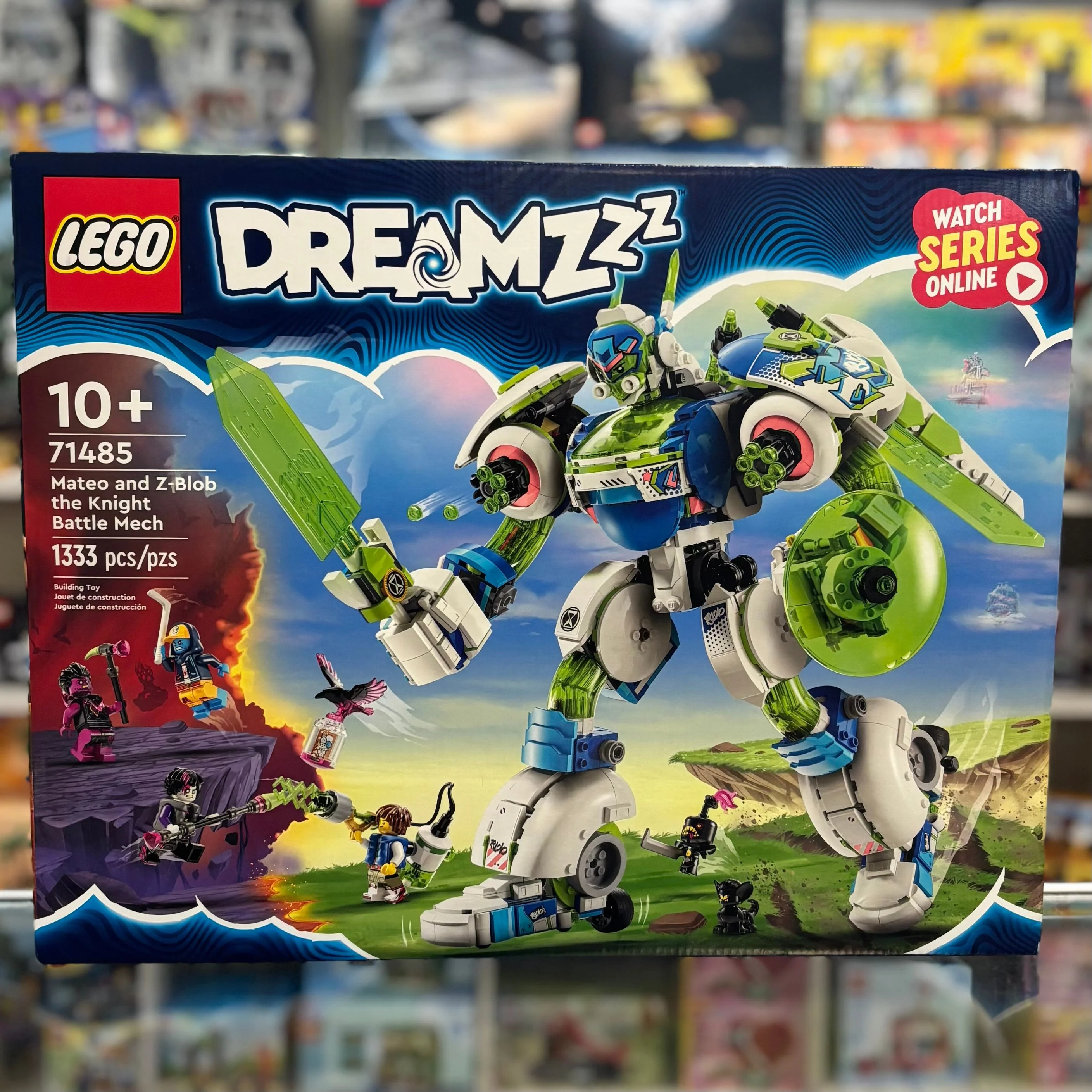 71485 - Mateo and Z-Blob the Knight Battle Mech - EMPTY BOX ONLY