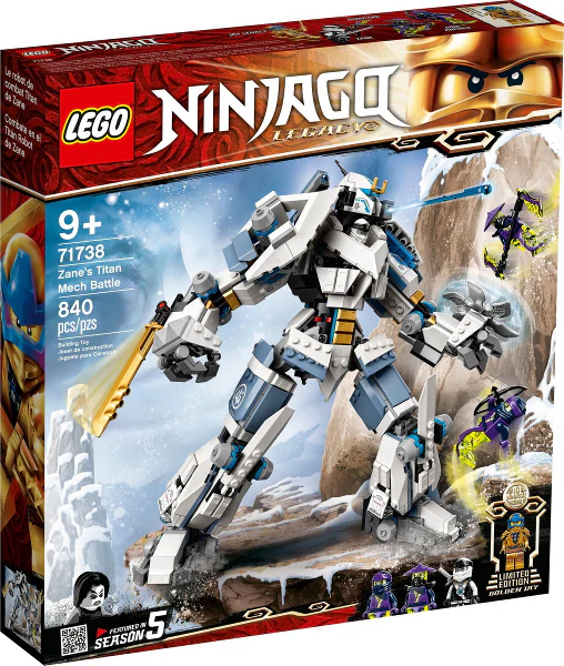 71738 - Zane's Titan Mech Battle - EMPTY BOX ONLY - Image 2