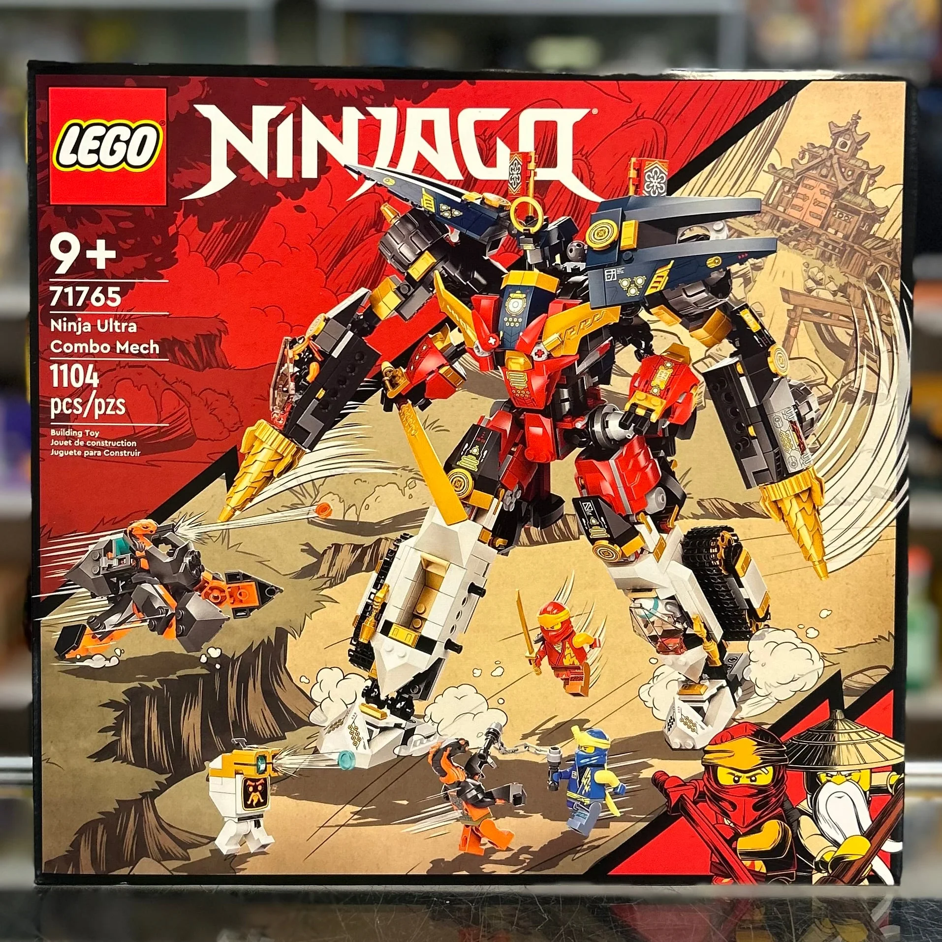 71765 - Ninja Ultra Combo Mech - EMPTY BOX ONLY