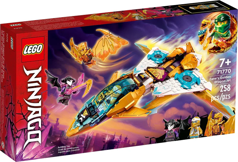 71770 - Zane's Golden Dragon Jet - EMPTY BOX ONLY - Image 2