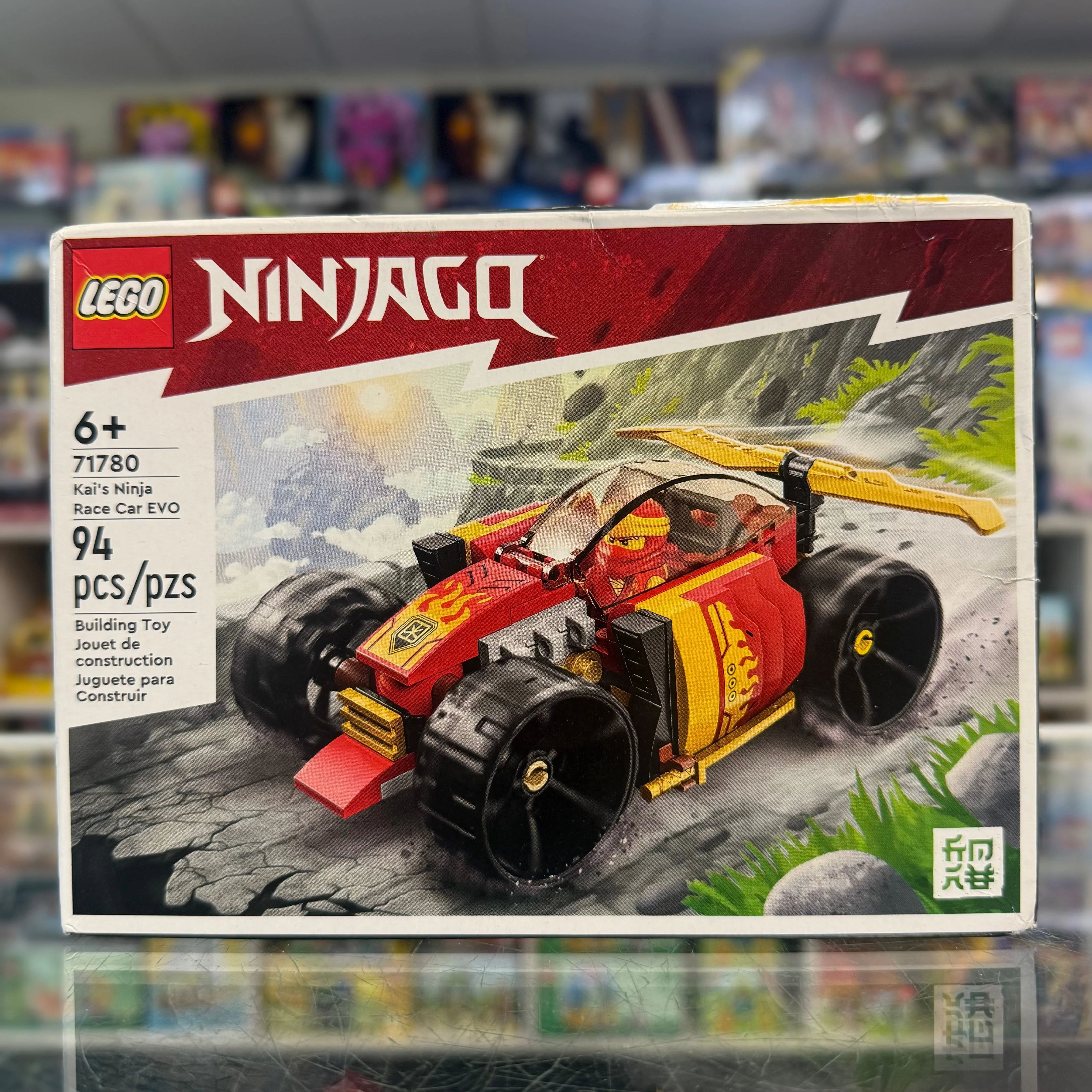 71780 - Kai's Ninja Race Car EVO - EMPTY BOX ONLY