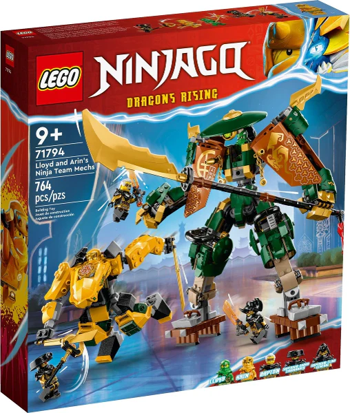 71794 - Lloyd and Arin's Ninja Team Mechs - EMPTY BOX ONLY - Image 2