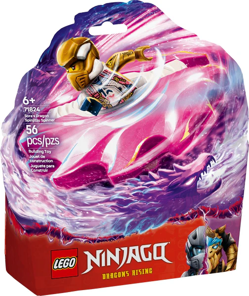71824 - Sora's Dragon Spinjitzu Spinner - EMPTY BOX ONLY - Image 2