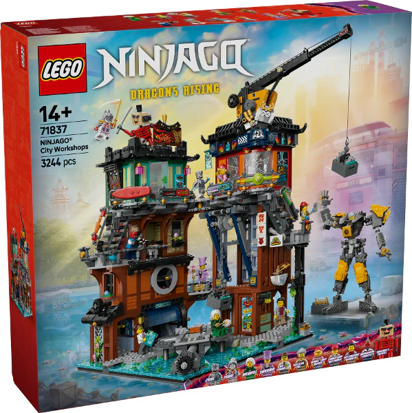71837 - NINJAGO City Workshops - EMPTY BOX ONLY - Image 2