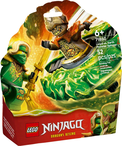 71850 - Lloyd vs. Earth Monster Spinner - EMPTY BOX ONLY - Image 2