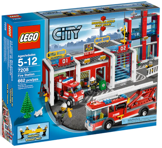 7208 - Fire Station - EMPTY BOX ONLY - Image 2
