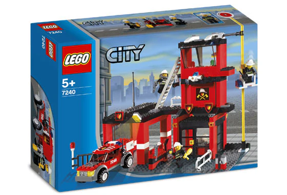 7240 - Fire Station - EMPTY BOX ONLY