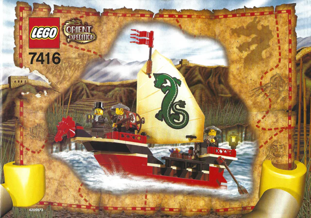 7416-Emperor's Ship - INSTRUCTIONS ONLY