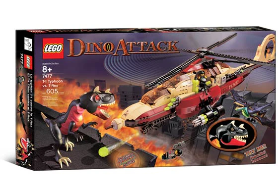 7477 - T-1 Typhoon vs. T-Rex - EMPTY BOX ONLY